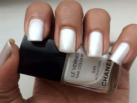 chanel white pearl nail polish|chanel nail polish cost.